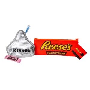 Hershey's Kisses and Reese's Peanut Butter Cup Pouch Set of 2